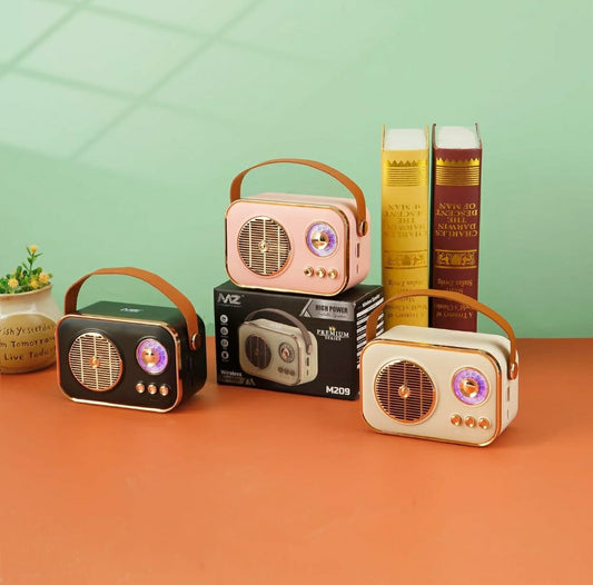 Mz M209 Bluetooth Speaker (1pcs,multicolour)