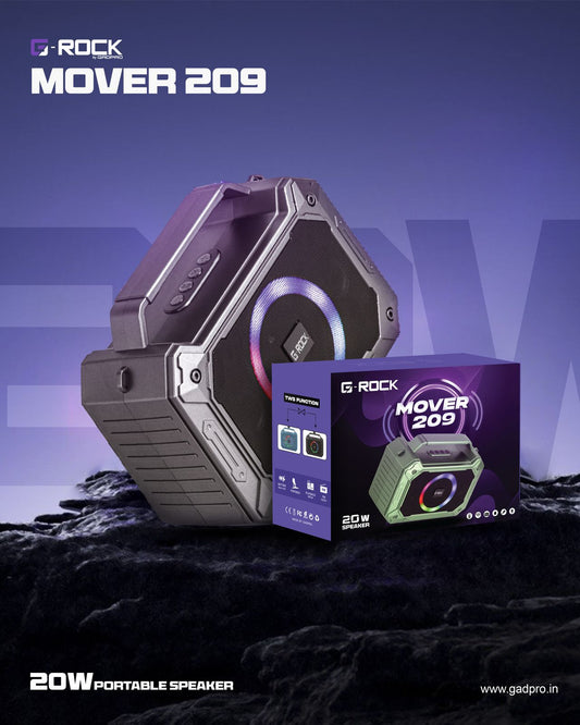 G-Rock mover 209 BT speaker ⚡