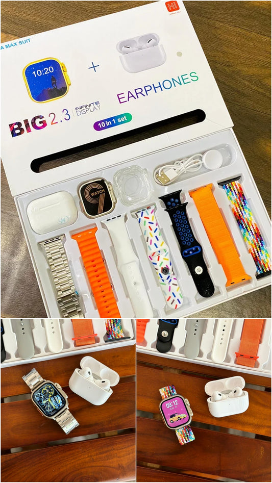 i20 Ultra 2 Max Suit Watch Set (multicolour)